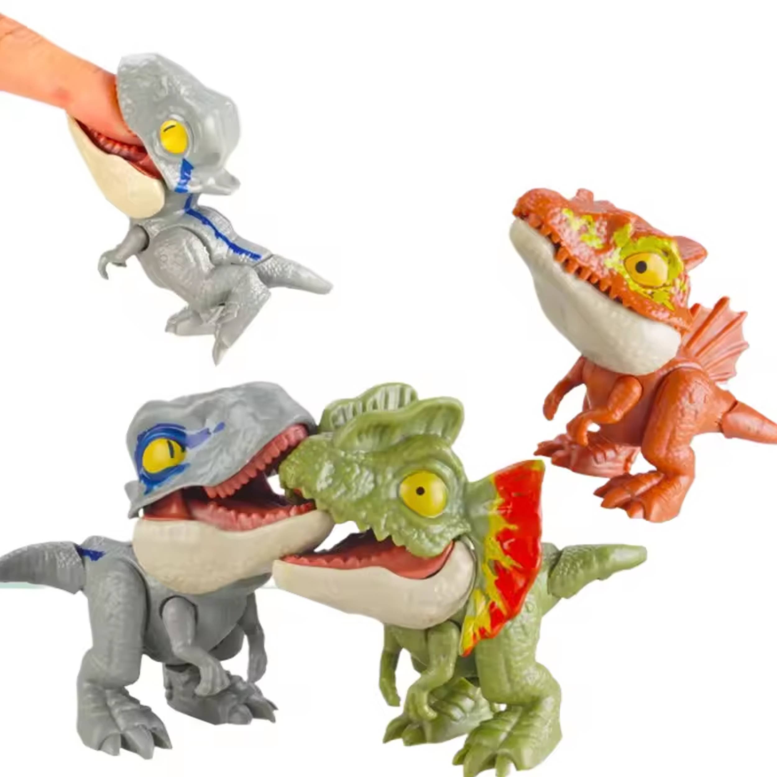 PR GROUPS LLC - Wholesale Finger puppet – Child & baby - Dinosaur Finger Biting Kids Toys  - Assorted5
