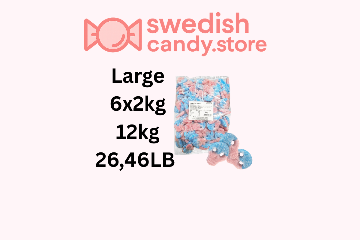 Swedish Candy.Store - Swedish Candy - Wholesale Gummy - Swedish Candy Fizzy Skulls 2kg/4.41lb2