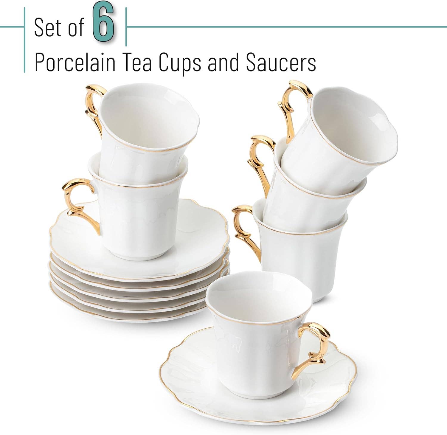 Brew To A Tea – wholesale Kaffe-/Tékopp – BTaT Espressokoppar & Fat Presentförpackning Set om 61