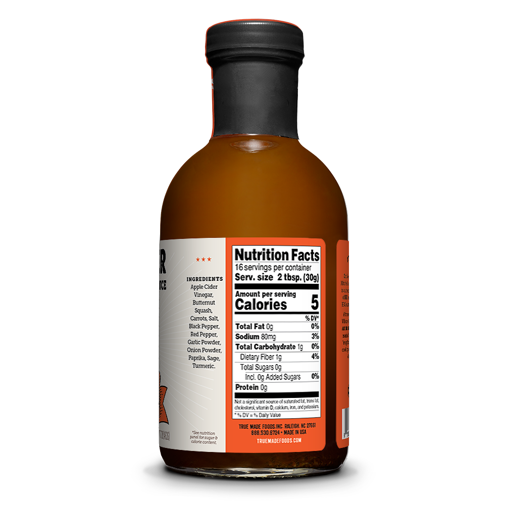 True Made Foods - Wholesale BBQ Sauce - Pitmaster East Carolina Vinegar BBQ Mop Sauce2