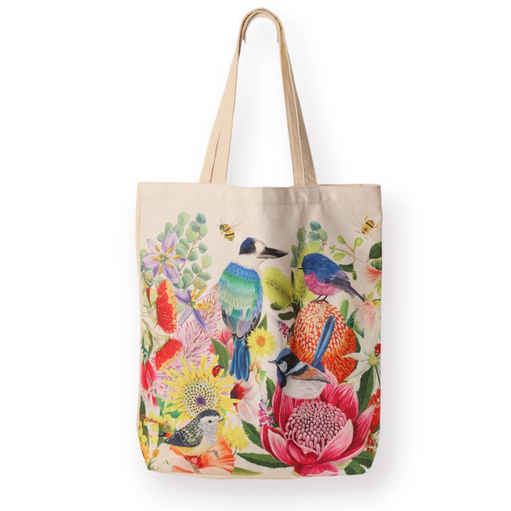 Shopping Tote Enchanted Garden for wholesale by La La Land