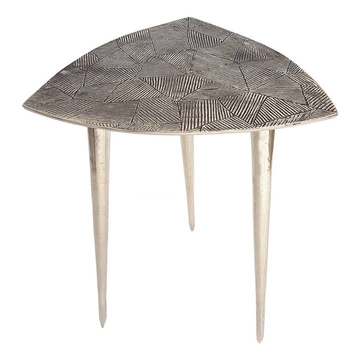Side table metal decorative table Alster 35x46x35 cm triangular for wholesale by Voglrieder