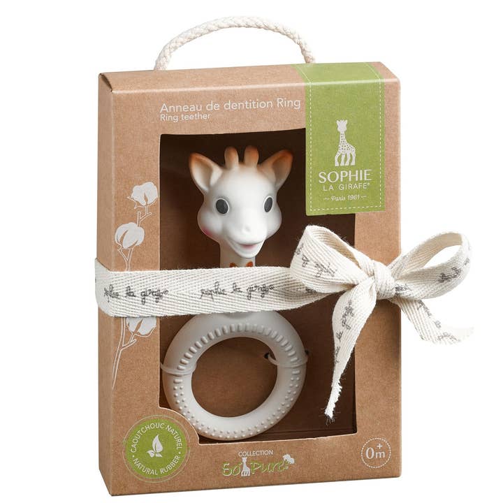 Sophie la Girafe by Calisson Toys. - Wholesale Teether (Not Clip-On) - Baby - So’Pure Ring Teether