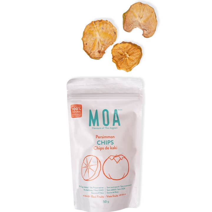MOA Snacks - Wholesale Dried/Dehydrated Fruit - Dried Persimmons - So chewy and full of flavour5