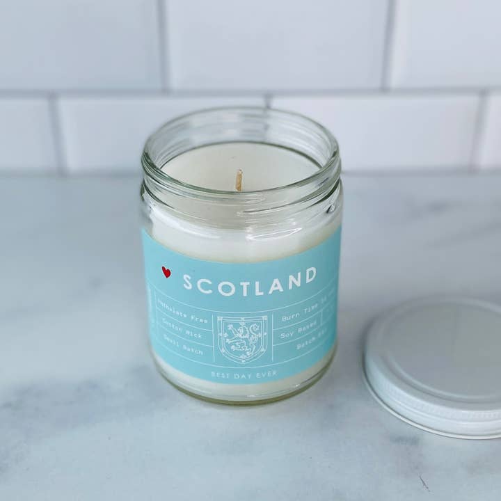 Rambling Caravan - Wholesale Jar/Filled Candle - Scotland Candle1