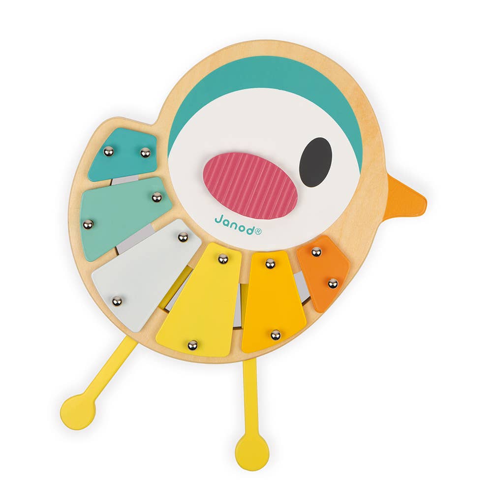 Janod - Wholesale Musical Toy - Kids & Baby - Pure - Bird Xylo9