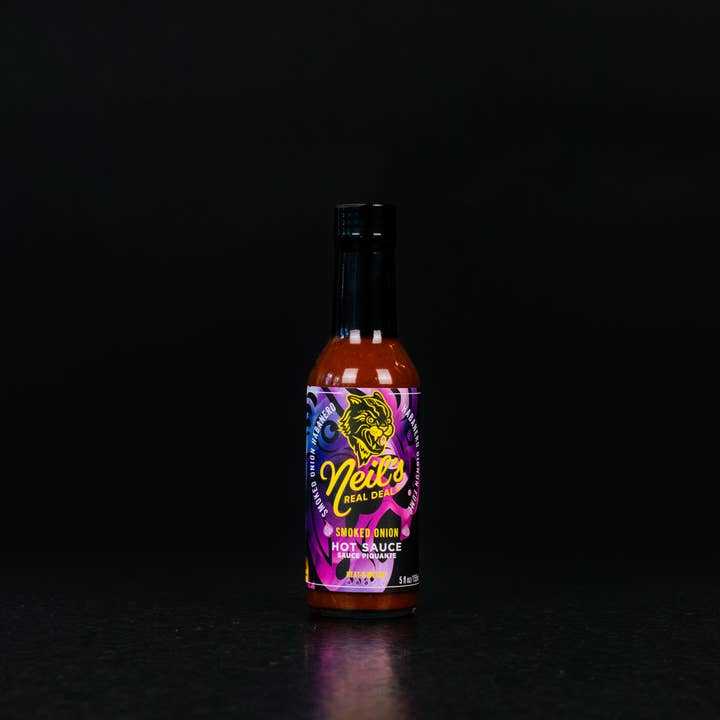 Neil's Real Deal Smoke Onion Habanero Hotsaus voor wholesale door Neil’s Real Deal