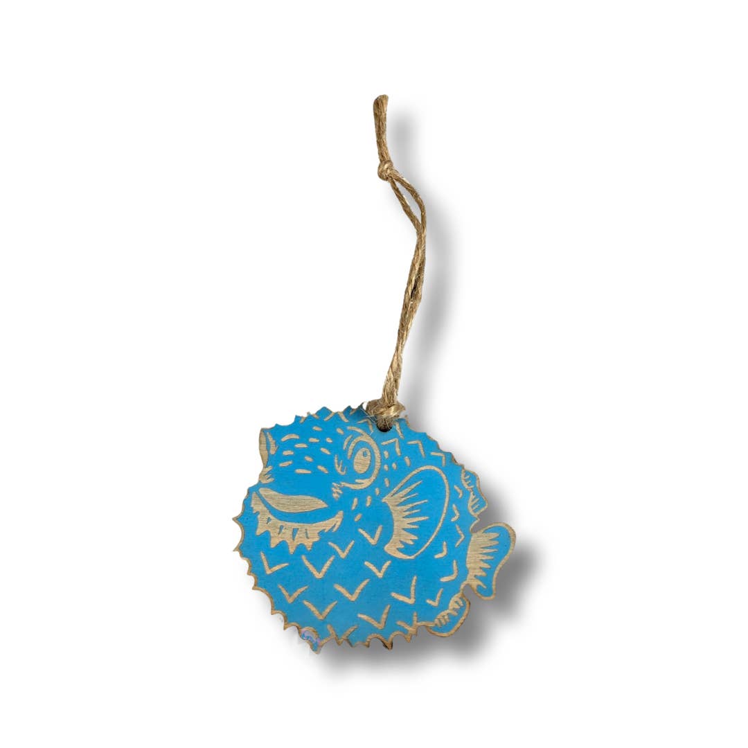 Mermaid of Hilton Head - Vendita all'ingrosso Decorazione - Decorazioni di Natale in legno con tema vita marina e oceano11