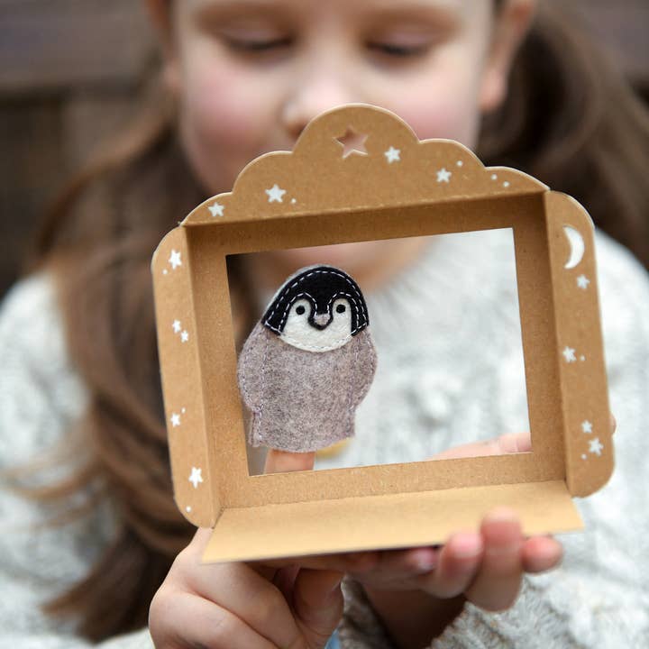 Clara and Macy - Wholesale DIY Craft Kit - Kids - Make Your Own Winter Finger Puppets Craft Kit4