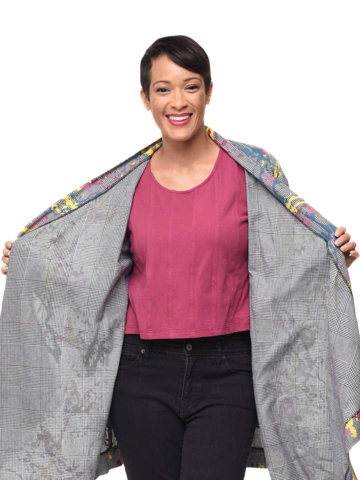 Tapa de reyezuelo L173 en ciruela* para venta al por mayor de Tulip Clothing