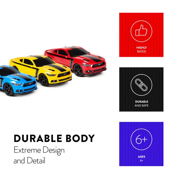 World Tech Toys - Wholesale Electronic Toy - Kids & Baby - 1:24 Licensed Ford Mustang RC Car4