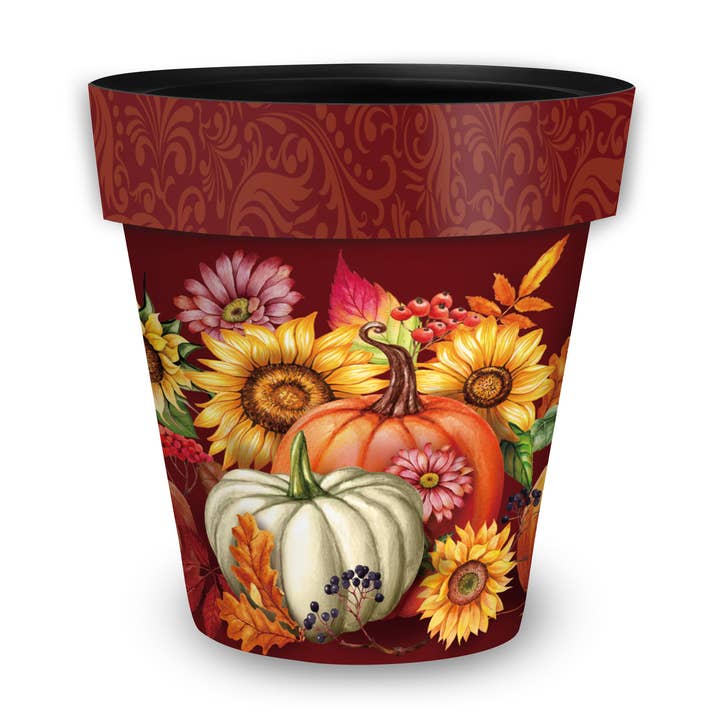 Fall Beauty Medium Planter for wholesale by Briarwood Lane