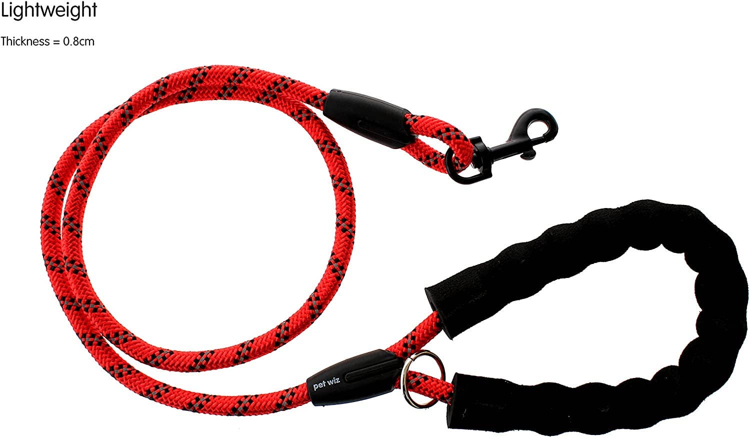 Pet Wiz - Wholesale Pet Leash - Dog - Reflective Dog Rope Lead With Padded Handle11