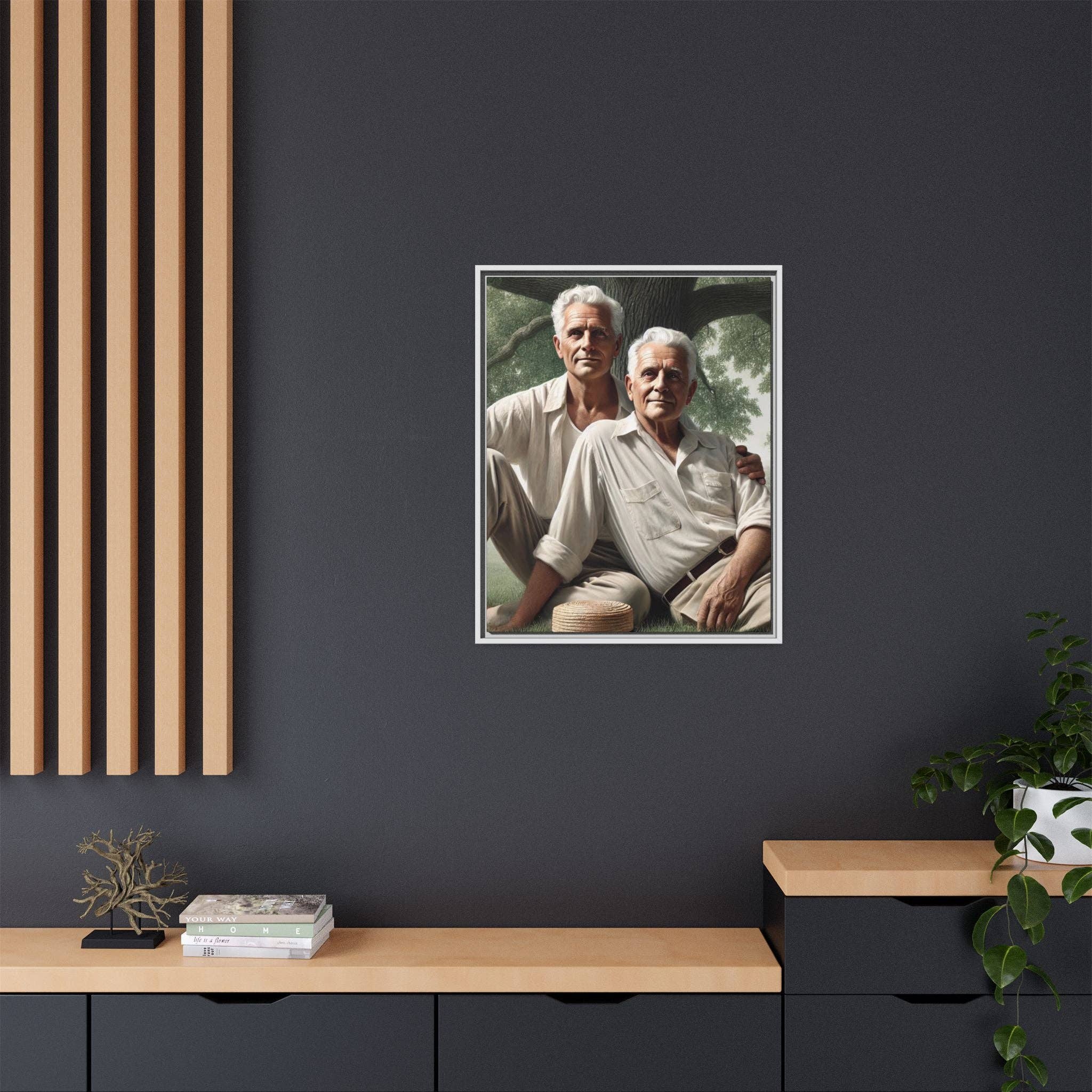 Walt & Pete - Wholesale Painting/Drawing - Missing Art Studies - Grant 05638