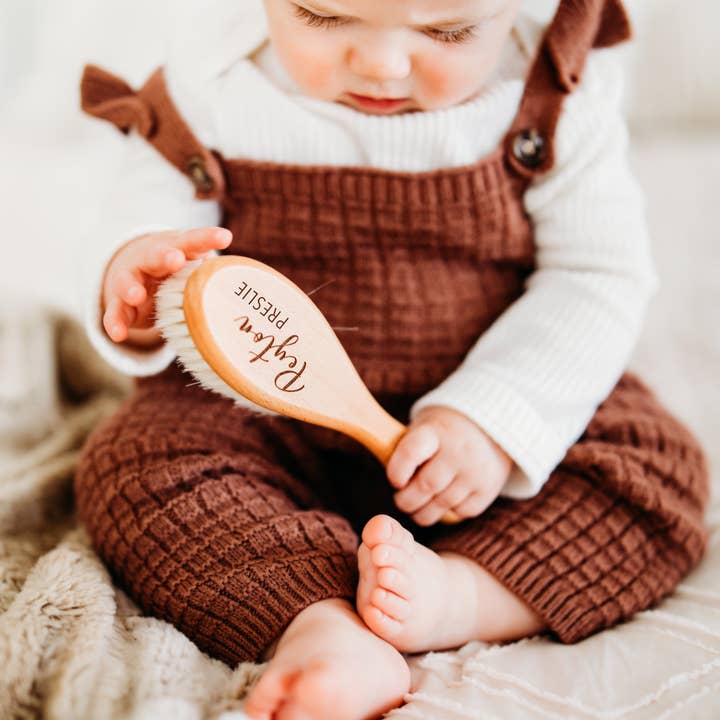 Grow With Me Baby Co - Wholesale Hair Brush/Comb - Kids & Baby - Baby Brush, Newborn Hair Brush2