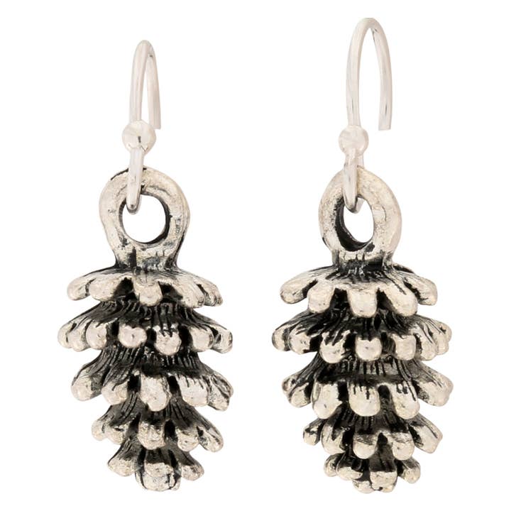 Pinecone Earrings for wholesale by Liv Free Designs