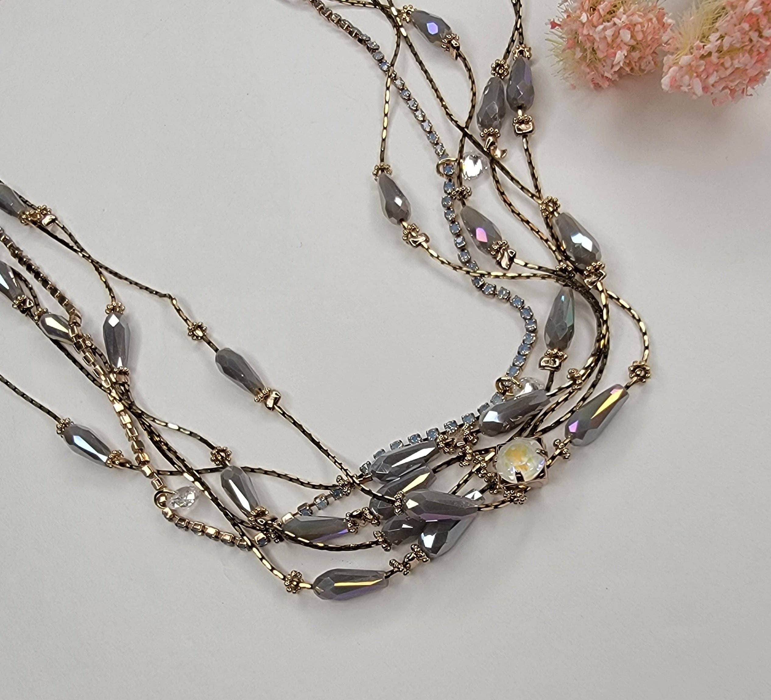 BETTYOH INC - Wholesale Beaded/Pearl Necklace - Handmade Multiple Layer Beads Necklace0