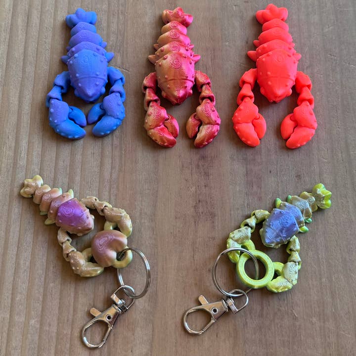 Lobster Keychain & Toy for wholesale by LNZ Custom Design