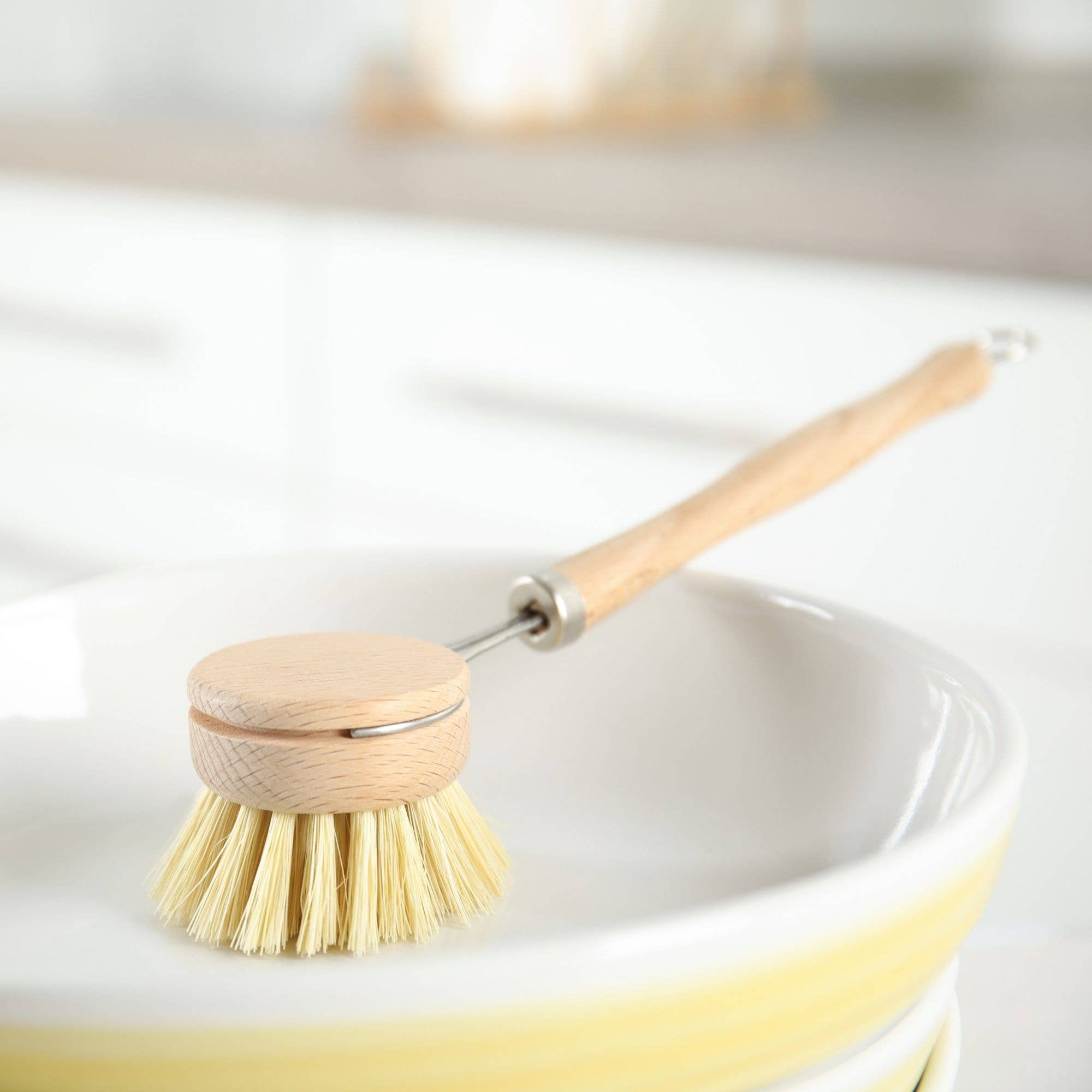 Oceansrespect 🌊🌍🌱 - Wholesale Cleaning Brush - Reusable bamboo dish brush with replaceable head0