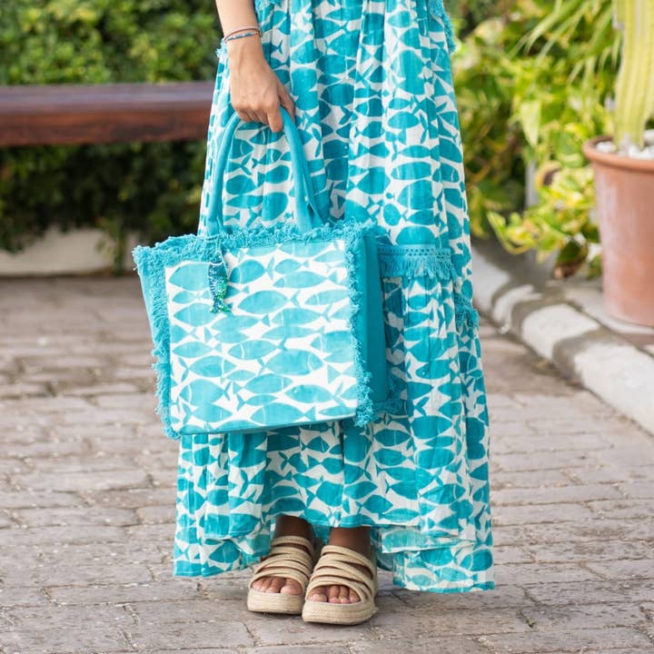 Blue Isla Bonita By SIGRIS Miami Bag 35695 for wholesale on Faire3