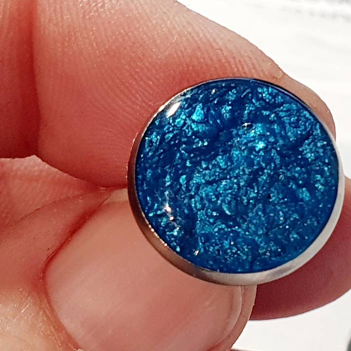 Jo Thomas Jewellery - Wholesale Cufflinks - Cufflinks with Cornish sand8