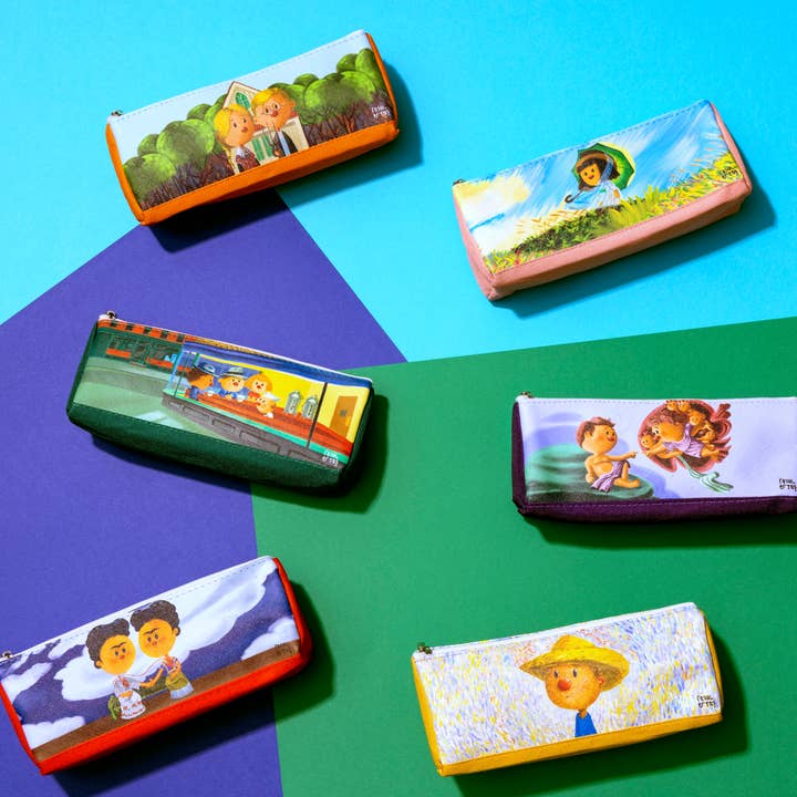 Today is Art Day - Wholesale Pencil Case/Pouch - Pencil Case - Edward Hopper - Nighthawks - Museum Kidz
