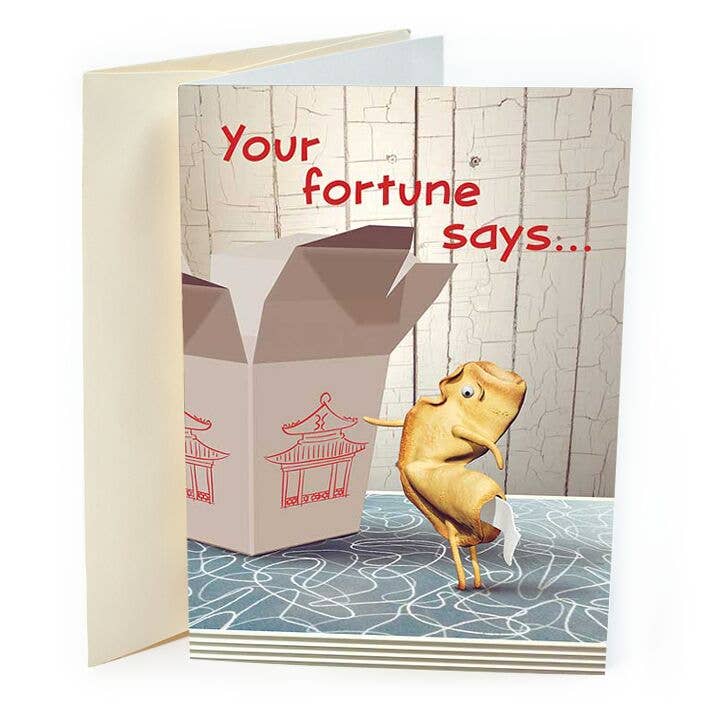 Your Fortune Says for wholesale by St Thomas Greetings
