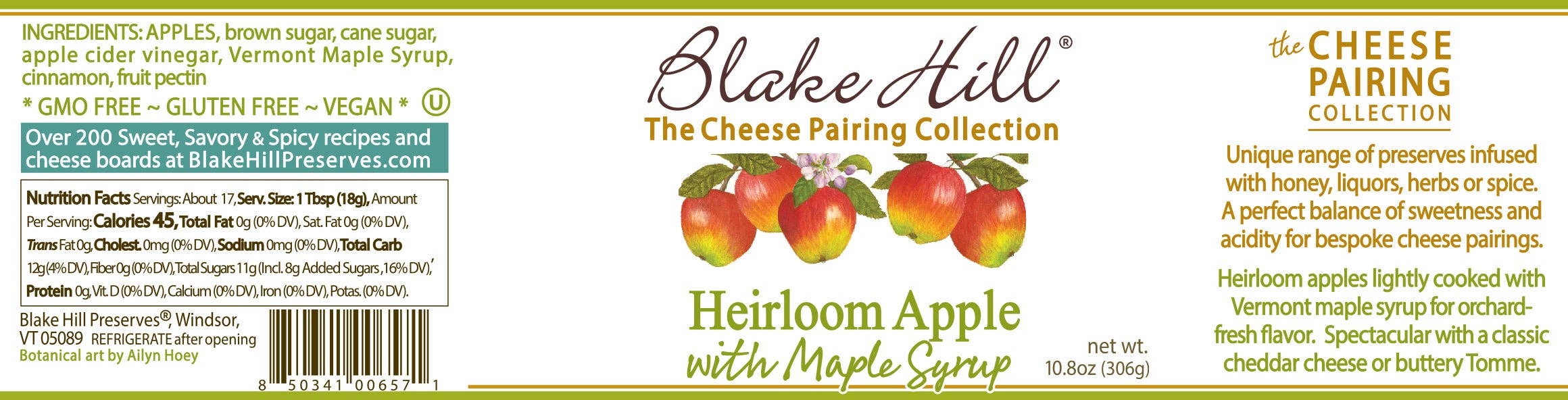 Blake Hill Preserves - Wholesale Jam/Jelly - Heirloom Apple with Maple Syrup14