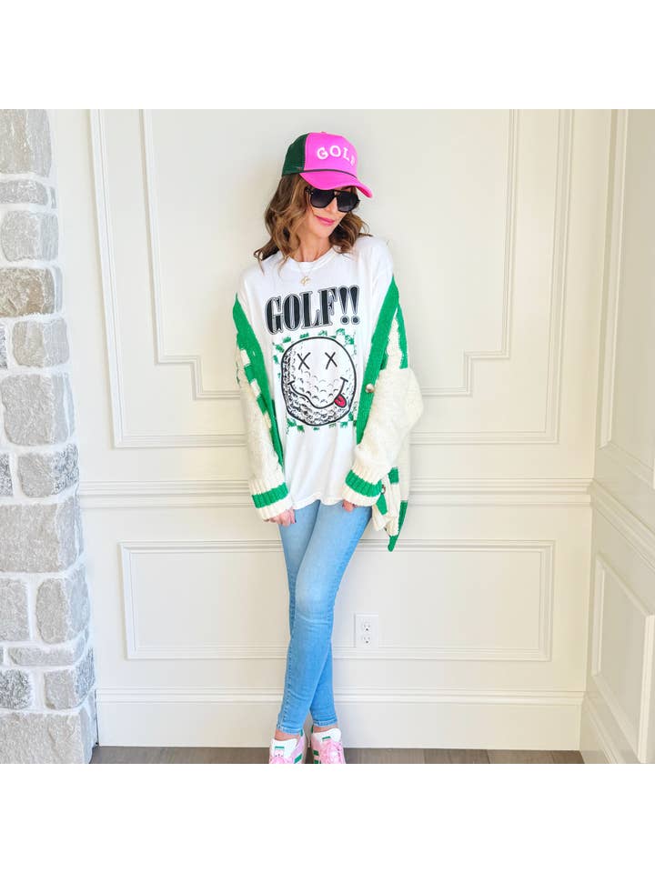 Poppy & Pine - Wholesale Screen Printed T-Shirt - Women's - Golf Nirvana Tee