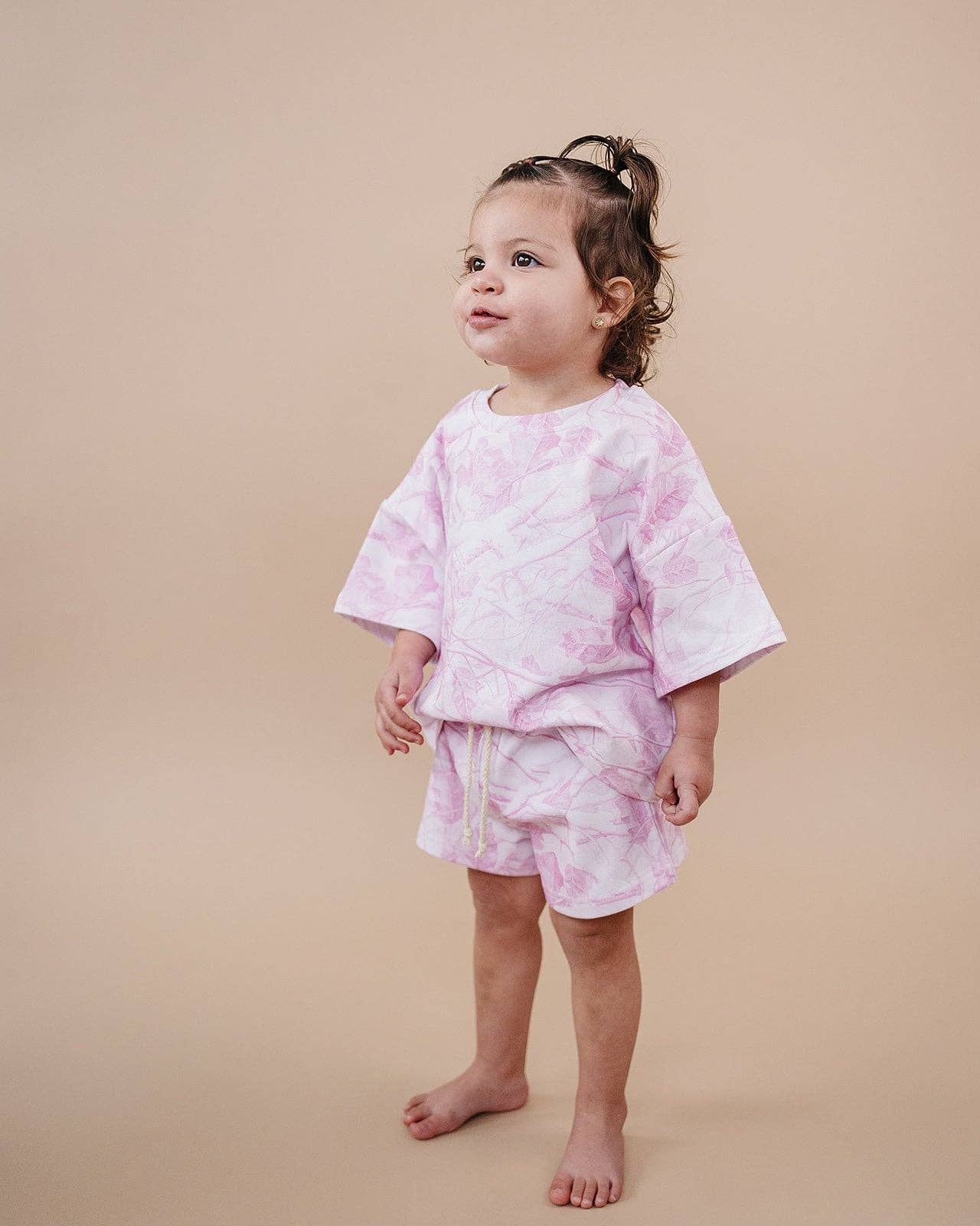 Lucky Panda Kids - Wholesale Top & Short Set - Kids - Shorts Set | Pink Camo9