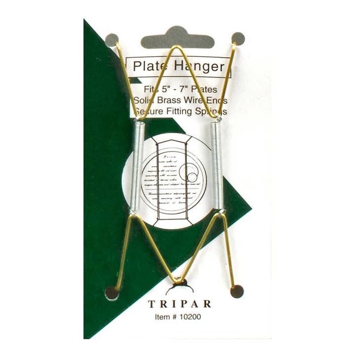 Tripar International - Wholesale Wall Hook - Brass Wire Plate Hangers