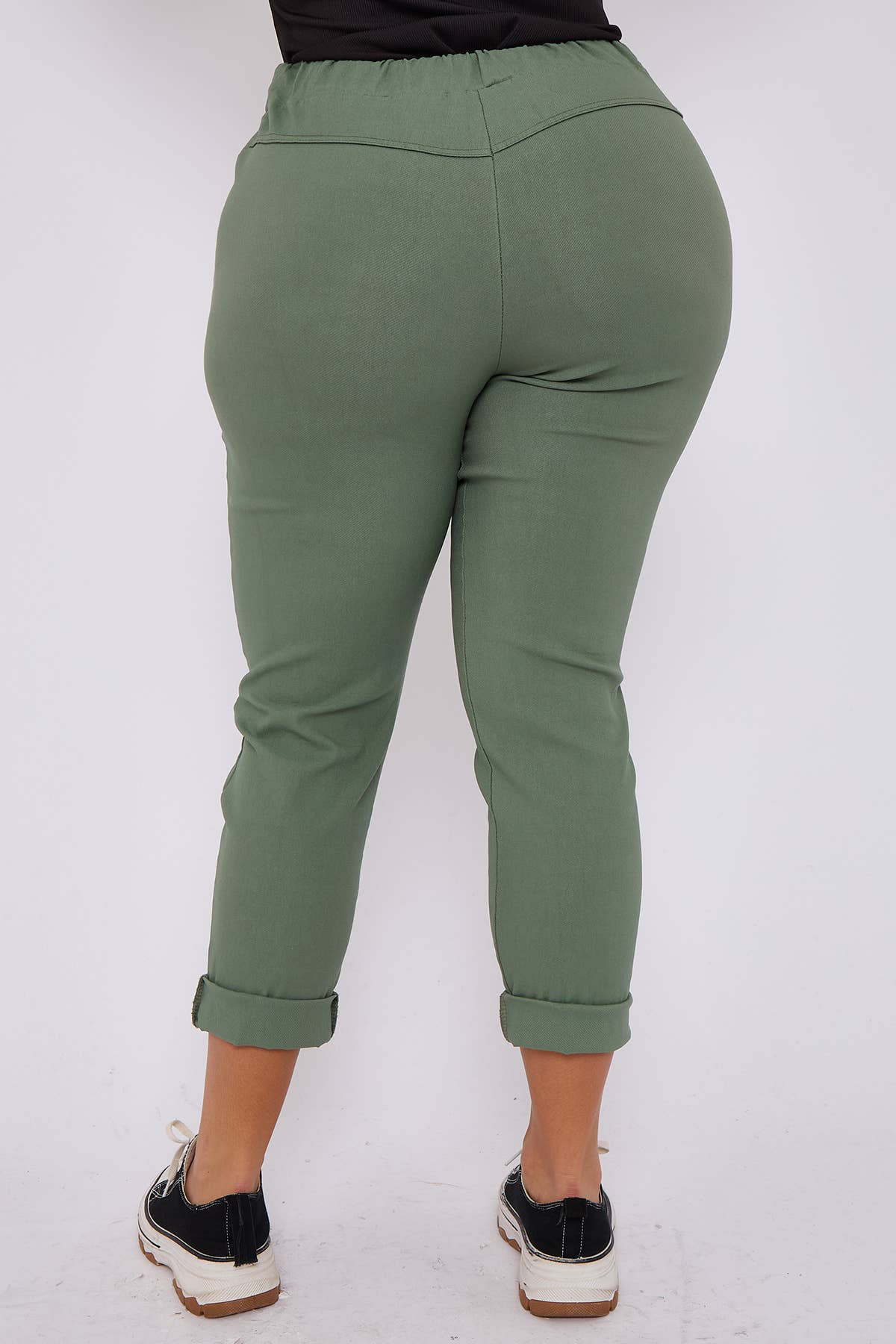 Superbia – Engroshandel Bukser - Dame – Premium bomuldsrige strækbare magiske bukser - Én størrelse UK 10-2022