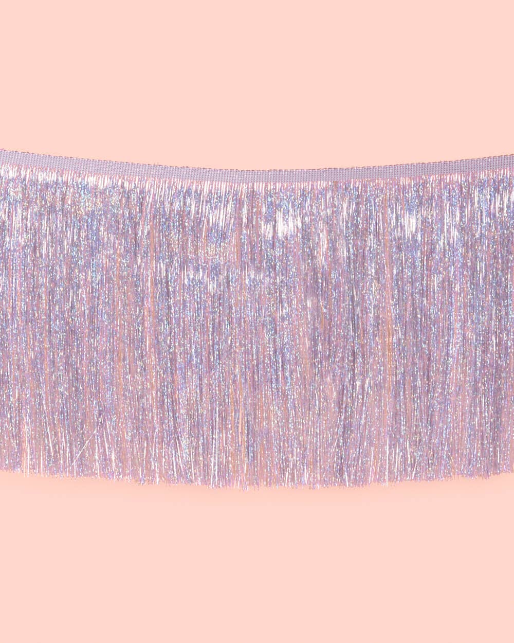 Petit Fetti - Wholesale Party Sign/Banner - Party Iridescent Fringe Foil Banner, 5 ft, Birthday Decor1