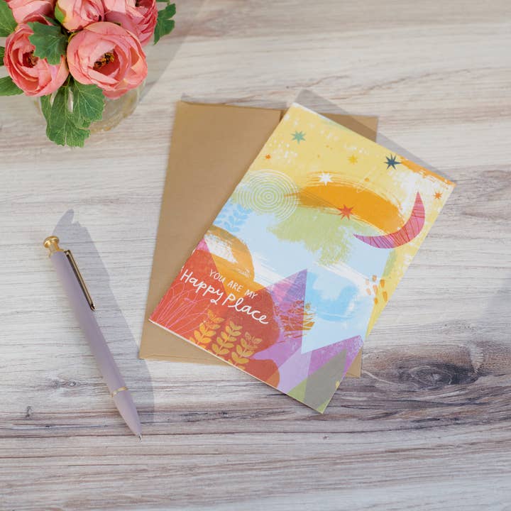 Primitives by Kathy - Wholesale Everyday Greeting Card - My Happy Place Greeting Card3
