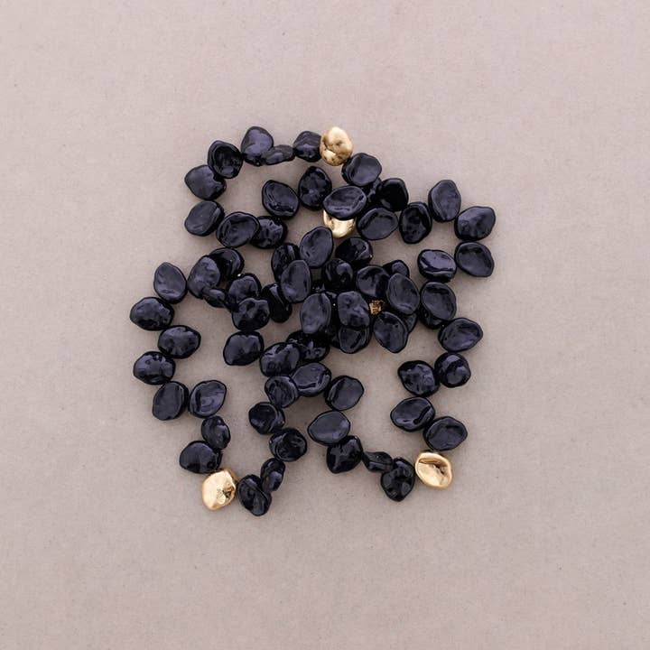 Sonata - Wholesale Beaded Bracelet - 4-Strand Bracelet with Metal Resin Beads1