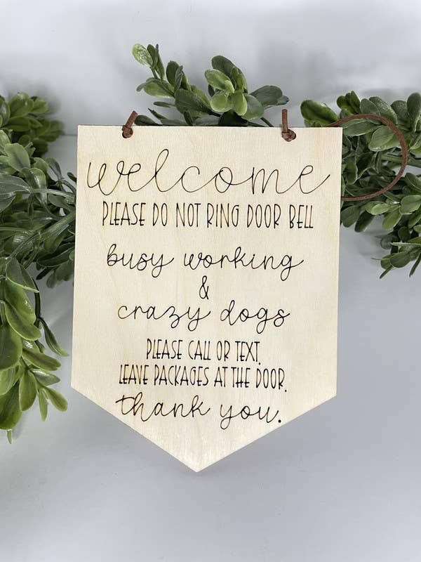 Do Not Ring- Work & Dogs for wholesale by bluefortytwodesigns