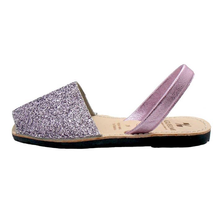 Abarca Macarella - Women's Glitter Pink for wholesale by GUELMI