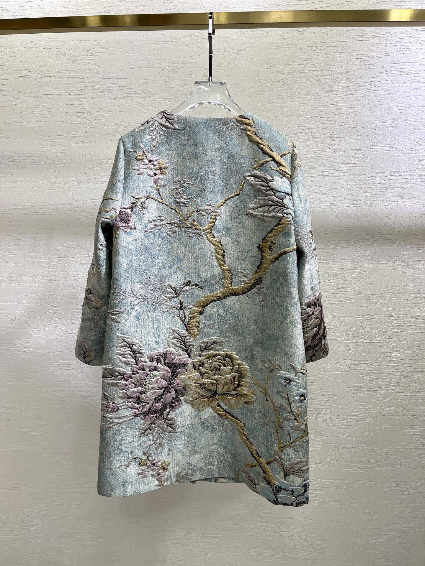 Productseeker - Vente Robe – femme - Coupe-vent fleuri à perles CT102Y avec charme à col rond14