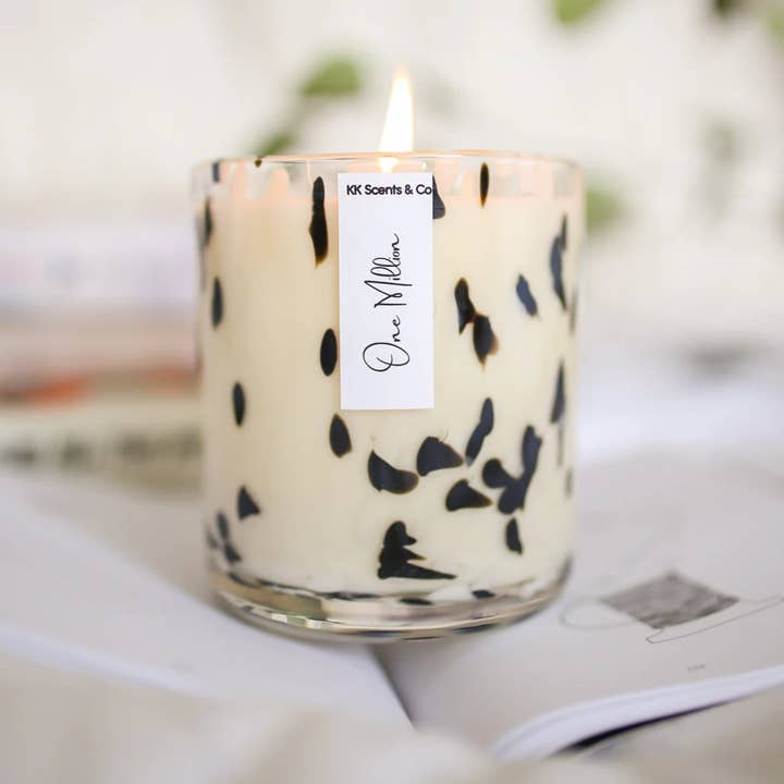KK Scents & Co. - Wholesale Jar/filled candle - Dalmatian Extra Large Soy Candle