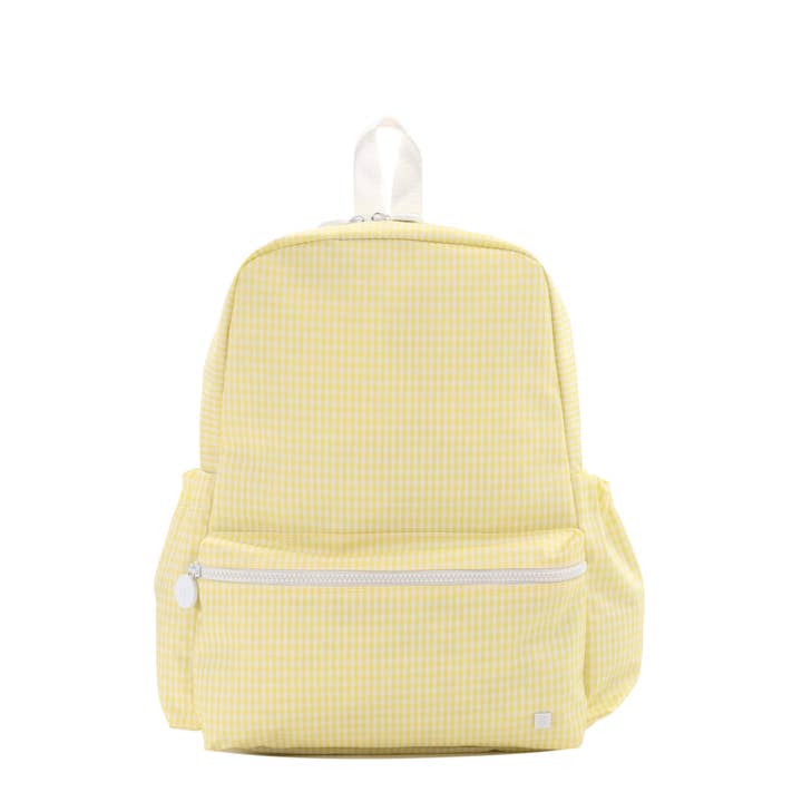 BACKPACKER - BACKPACK GINGHAM BUTTERCUP for wholesale by TRVL Design