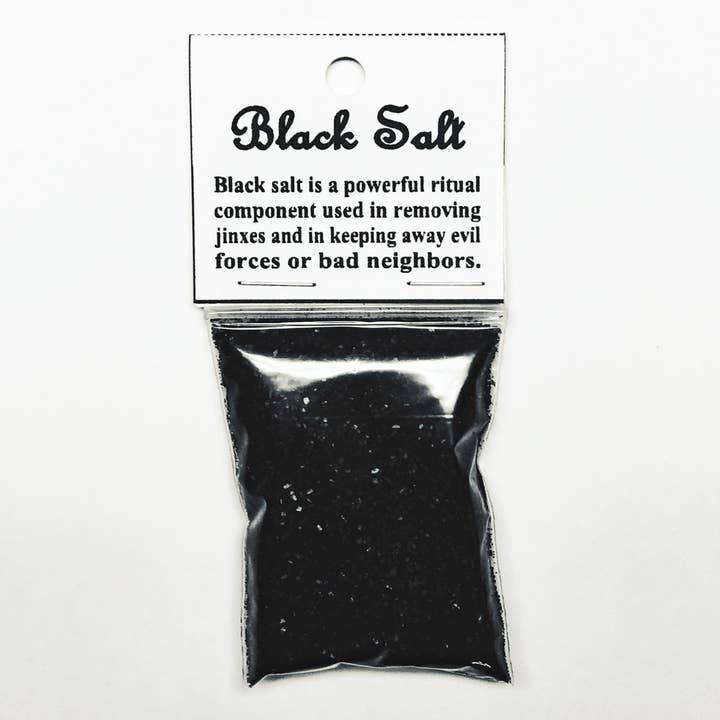 It's Your Journey LLC - Wholesale Meditation Supplies - Black Salt 1 oz