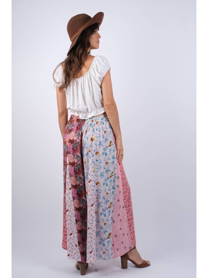 Sacred Threads - Wholesale Tunic - Women's - Petal Harmony Boho Palazzo