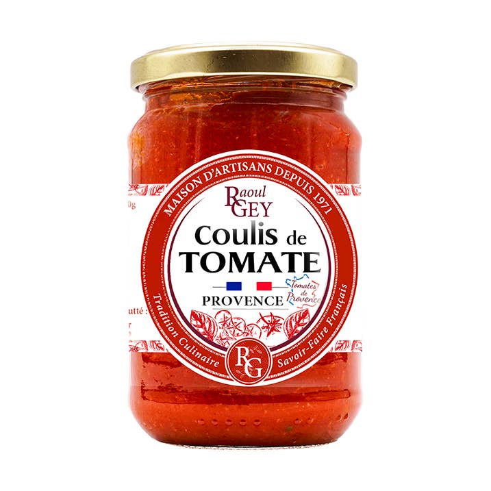 Coulis di Pomodoro della Provenza 31cl - Raoul Gey - 2831 per la vendita all'ingrosso da parte di Maison RGEY