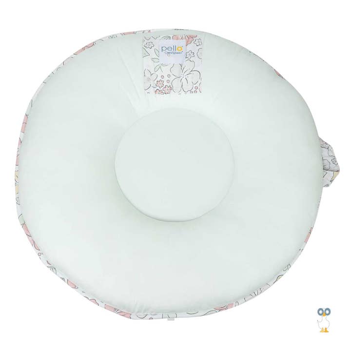 GooseWaddle + Pello - Wholesale Floor Pillow - Lemon Aqua Glass Pello Floor Cushion1