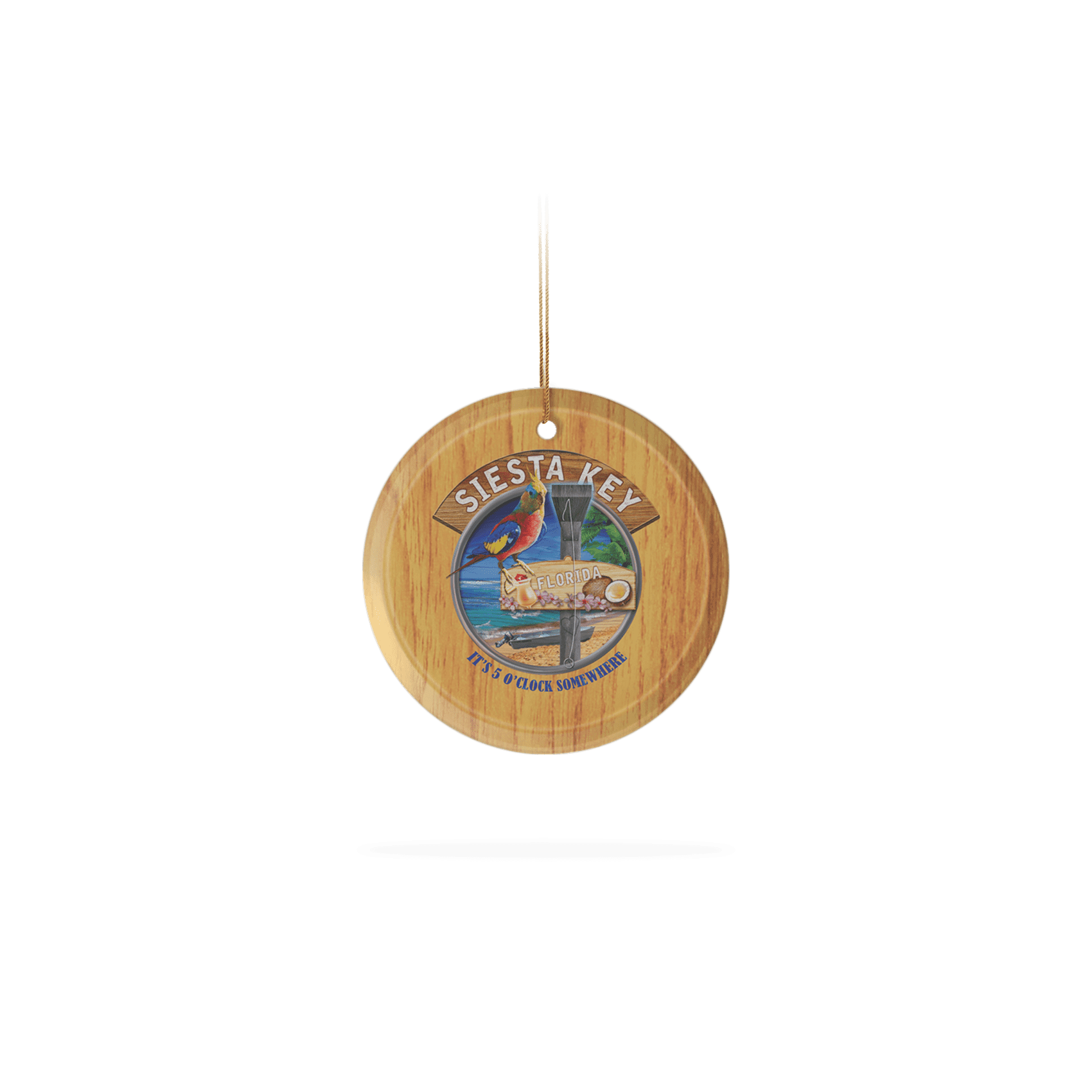 Matrix - Wholesale Ornament - Customizable Frosted Glass Ornament 2" x 3" : Cockatiel Hou0