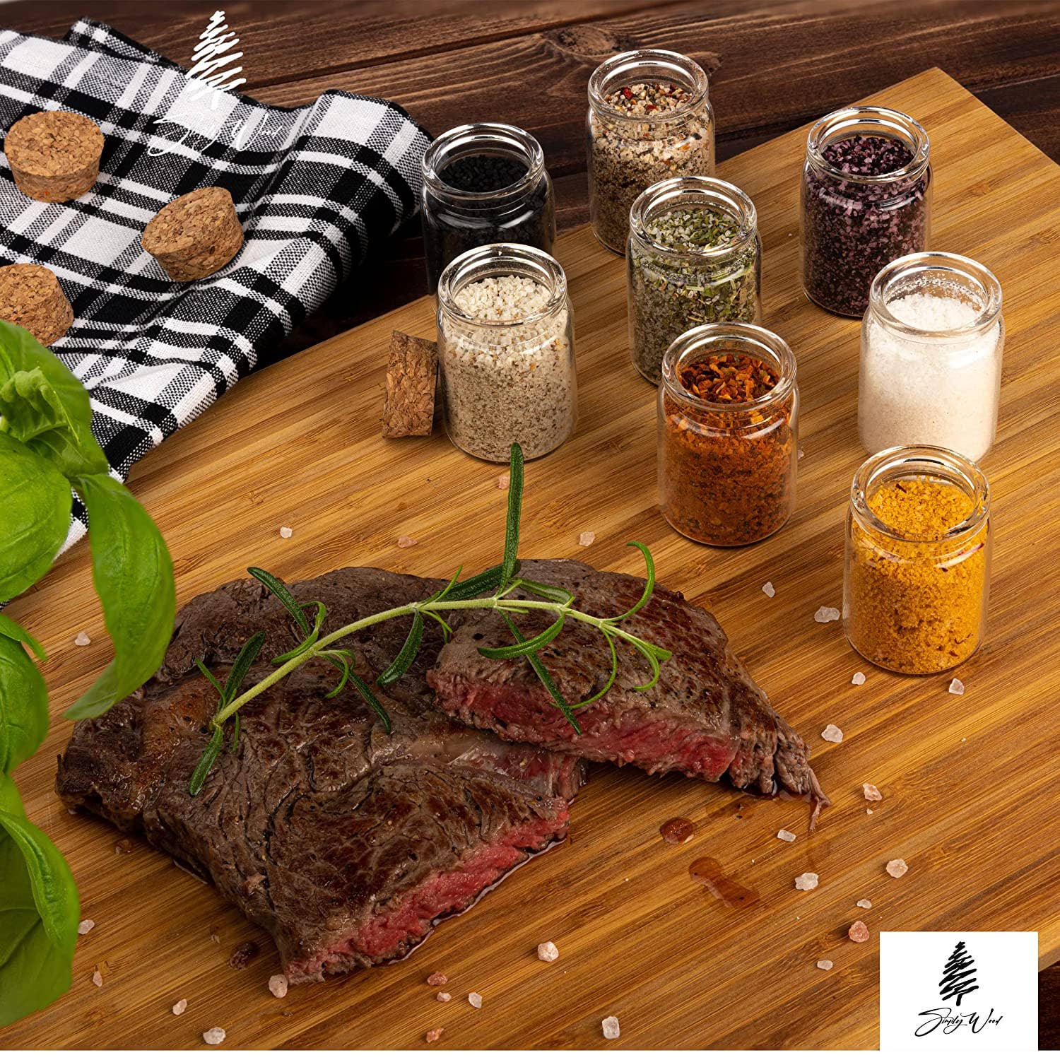 Simply Wood - Wholesale Dried Spice Mix - SIMPLY WOOD BBQ Grill Spices Gift Set1