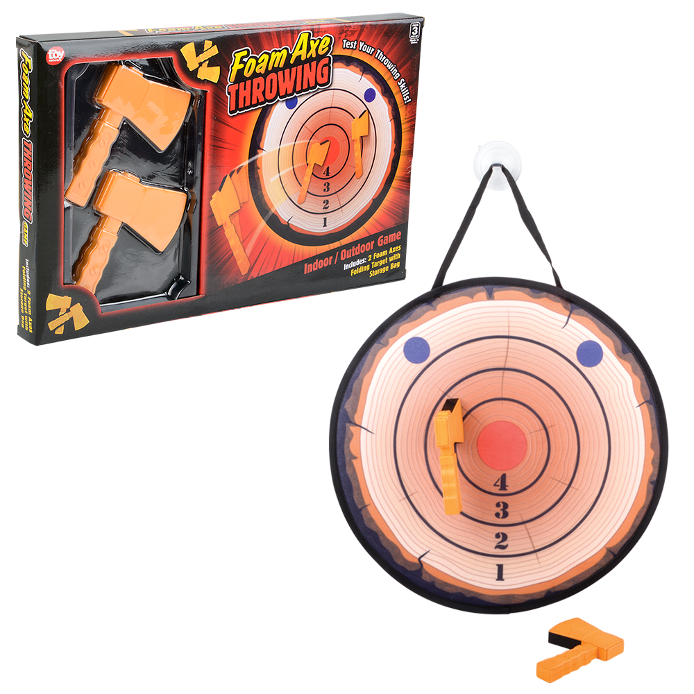 The Toy Network - Wholesale Sports & Recreation Book - (T) FOAM AXE THROWING GAME6