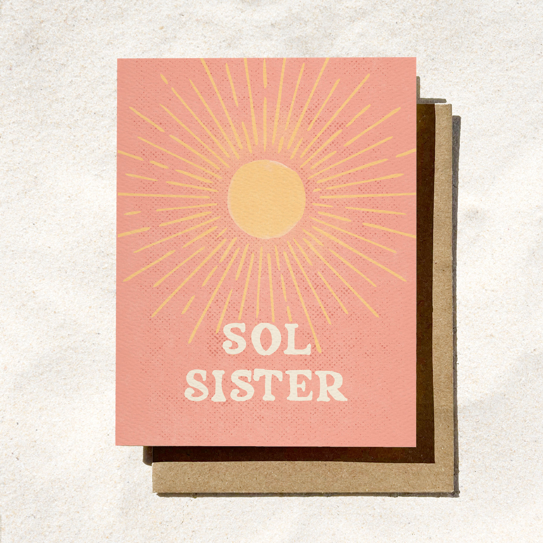 Daydream Prints - Wholesale Friendship Card - Sol Sister Card | Friendship Card | Boho Card | Sun Card5
