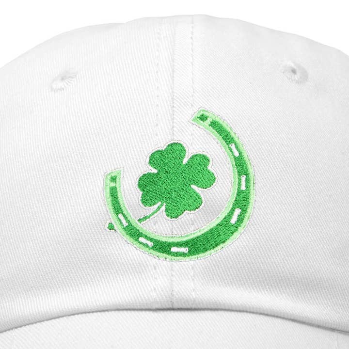 Dalix - Wholesale Baseball cap – Women's - DALIX St. Patricks Lucky Horseshoe Hat Men Womens Embroider1