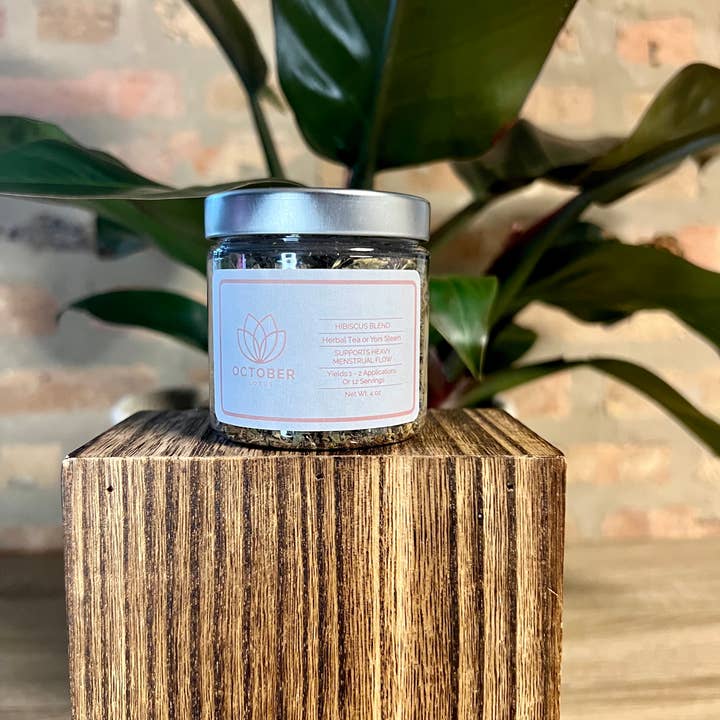 October Lotus - Wholesale Health/Detox Tea - Hibiscus Blend Womb Wellness Herbal Tea